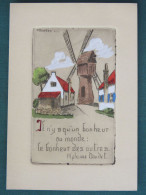 France Postcard Windmill Alphonse Daudet - Unused - Altri & Non Classificati