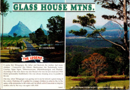 15-2-2024 (4 X 20) Australia - QLD - Glass House Monntain (posted With Lfower Stamp) - Andere & Zonder Classificatie