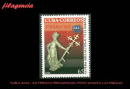 CUBA MINT. 2002-21 XX FERIA INTERNACIONAL DE LA HABANA FIHAV 2002 - Nuevos