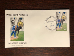 WALLIS & FUTUNA FDC COVER 1997 YEAR DISABLED SPORTS HEALTH MEDICINE STAMPS - Briefe U. Dokumente