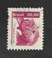 SE)1984 BRAZIL, FROM THE ECONOMIC RESOURCES SERIES, WALNUT PLANT, USED - Gebraucht