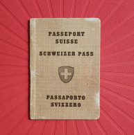 Switzerland Passport 1931, Pasaporte, Passeport, Reisepass - Historical Documents