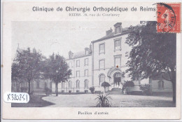 REIMS- CLINIQUE DE CHIRURGIE ORTHOPEDIQUE DE REIMS- RUE DE COURLANCY- PAVILLON D ENTREE - Reims