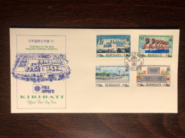 KIRIBATI FDC COVER 1991 YEAR HOSPITAL HEALTH MEDICINE STAMPS - Kiribati (1979-...)