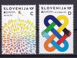 SLOVENIA  2023,EUROPA CEPT,PEACE,MNH - 2023