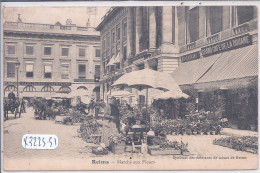 REIMS- MARCHE AUX FLEURS- GRAND CAFE DE LA DOUANE - Reims