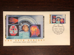 MARSHALL ISL. FDC COVER 1999 YEAR CAT SCAN X-RAY MRI HEALTH MEDICINE STAMPS - Marshall Islands