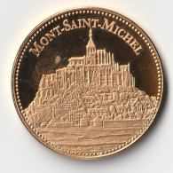 FRANCE - MEDAILLE - LE MONT-SAINT-MICHEL - LES PLUS BEAUX TRESORS DU PATRIMOINE DE FRANCE - BE - Undated