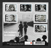 SE)2007 FRANCE, FROM THE RED CROSS SERIES, FILM ACTORS, SS, MNH - 2004-2008 Marianne Van Lamouche