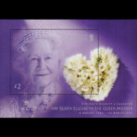 GUERNSEY 2002 - Scott# 783 S/S Queen Mother MNH - Guernesey