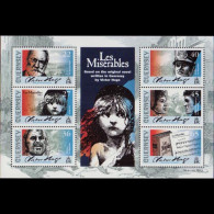 GUERNSEY 2002 - Scott# 767a S/S Hugo Novel MNH - Guernesey