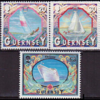 GUERNSEY 2000 - Scott# 650/60 Ships Issued 2000 MNH - Guernesey