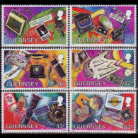 GUERNSEY 1997 - Scott# 597-602 Communication Set Of 6 MNH - Guernesey