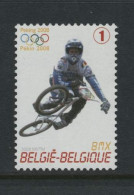 België Olympische Spelen Bejing 2008 BMX  MNH - VTT