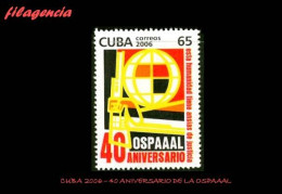 CUBA MINT. 2006-02 40 ANIVERSARIO DE LA OSPAAAL - Nuevos