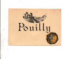 ETIQUETTE POUILLY - Rode Wijn