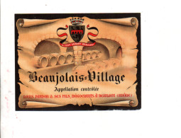 ETIQUETTE LES GRANDS CRUS DU BEAUJOLAIS - Beaujolais