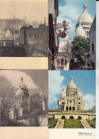 4 Cartes -  PARIS -  La Basilique De Montmartre Vue Par Albert Monier - PRIX FIXE - ( Cd061) - Monier