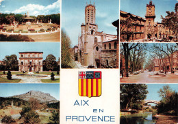 FRANCE - Aix En Provence - Multivues - Colorisé - Carte Postale - Aix En Provence