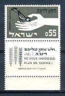 Israel - 1963, Michel/Philex No. : 282,  - MNH - *** - Full Tab - Ongebruikt (met Tabs)