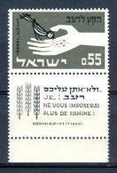Israel - 1963, Michel/Philex No. : 282,  - MNH - *** - Full Tab - Ungebraucht (mit Tabs)