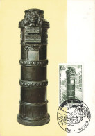 TIMBRES - Journée Du Timbre - Ancienne Borne Postale - Carte Postale Ancienne - Postzegels (afbeeldingen)