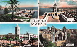 ALGERIE - Oran - Bonjour D'Oran - Multivues - Colorisé - Carte Postale Ancienne - Oran