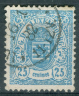 Luxembourg   Yvert 45 Ob TB - 1859-1880 Wappen & Heraldik