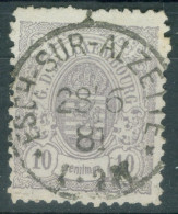 Luxembourg   Yvert 42 Ob TB - 1859-1880 Armarios