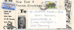 UGANDA - FRAGMENT OF A NEWS PAPER - FRANKFURT/DE. / 5205 - Uganda (1962-...)