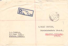 KENYA, UGANDA, TANGANYIKA - REGISTERED MAIL MOMBASA - HELSINKI/FI. / 5208 - Kenya, Oeganda & Tanganyika