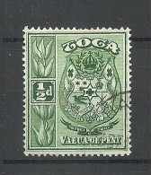 TONGA 1934 Michel 39 O Coat Of Arms Wappen - Tonga (...-1970)