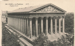 FRANCE - Paris - Vue Générale - La Madelaine - Carte Postale Ancienne - Otros Monumentos