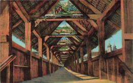 SUISSE - Lucerne - Kappelbrücke -  Colorisé - Carte Postale Ancienne - Lucerna