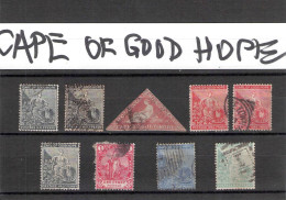 CAPE OF GOOD HOPE - SMALL COLLECTION OF OLD STAMPS. / 5217 - Kap Der Guten Hoffnung (1853-1904)