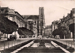 FRANCE - Reims - Vue Générale - Cours J B Langlet - Carte Postale Ancienne - Reims