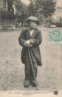 Luchon * Le Mendiant Des Quatre Chemins De Montauban * Mendicité Beggar Type * Cachet Grand Hôtel RICHELIEU 1906 - Luchon