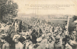 Toulouse * N°4* 1er Prisonniers Allemands , Passage à Niveau De La Rue Colbert , Quartier Busca , Le 30 Aout 1914 - Toulouse