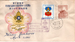 Korea 1961 Winter Jamboree Souvenir Cover - Corea (...-1945)