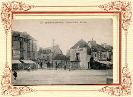 QUIBERON    ** LE CAFE  DE LA GARE ** LA POSTE ET LE CAFE DE LA POSTE   ** - Quiberon