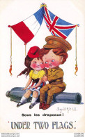 SOUS LES DRAPEAUX ILLUSTRATION DONALD MC GILL - Mc Gill, Donald