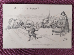 A Qui Le Tour , 7 Ans De Service , Illustrateur Assus - Unclassified