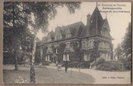 CPA 78 - AUBERGENVILLE - Environs De MAULAN - MONTGARDE- Montgardé , Face Intérieure - TB EDIFICE Jardin - Aubergenville