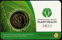 BE20020.3 - COINCARD BELGIQUE - 2020 - 2 Euros Comm. Année Santé Des Plantes - N - Belgio