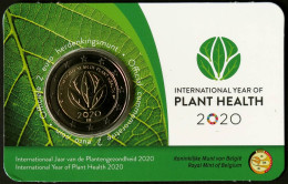 BE20020.3 - COINCARD BELGIQUE - 2020 - 2 Euros Comm. Année Santé Des Plantes - N - België