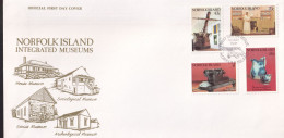 Norfolk Island 1991 Museum Display Sc 504-07 FDC - Norfolk Island