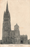 FRANCE - Fougoet - Vue Générale De La Façade De L'église - Carte Postale Ancienne - Alencon