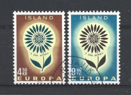 Iceland 1964 Europa Y.T. 340/341 (0) - Gebruikt