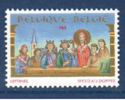 Belgique België, **, Yv 2491, Mi 2543, SG 3154, Concile De Leptines En 743, - Cristianismo