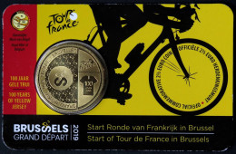 BEX00219.1 - COINCARD BELGIQUE - 2019 - 2,5 Euros Tour De France - N - Bélgica